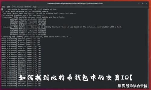 如何找到比特币钱包中的交易ID?